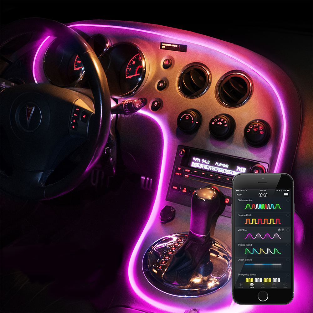 XK Glow Fiber Optic Multicolor LED Accent Lights FREE SHIPPING!