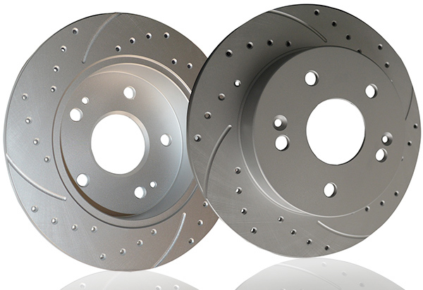 Maxim Drilled & Slotted Brake Rotors