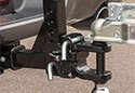 Image is representative of Curt Adjustable Multipurpose Ball Mount.<br/>Due to variations in monitor settings and differences in vehicle models, your specific part number (45799) may vary.