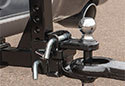 Image is representative of Curt Adjustable Multipurpose Ball Mount.<br/>Due to variations in monitor settings and differences in vehicle models, your specific part number (45799) may vary.