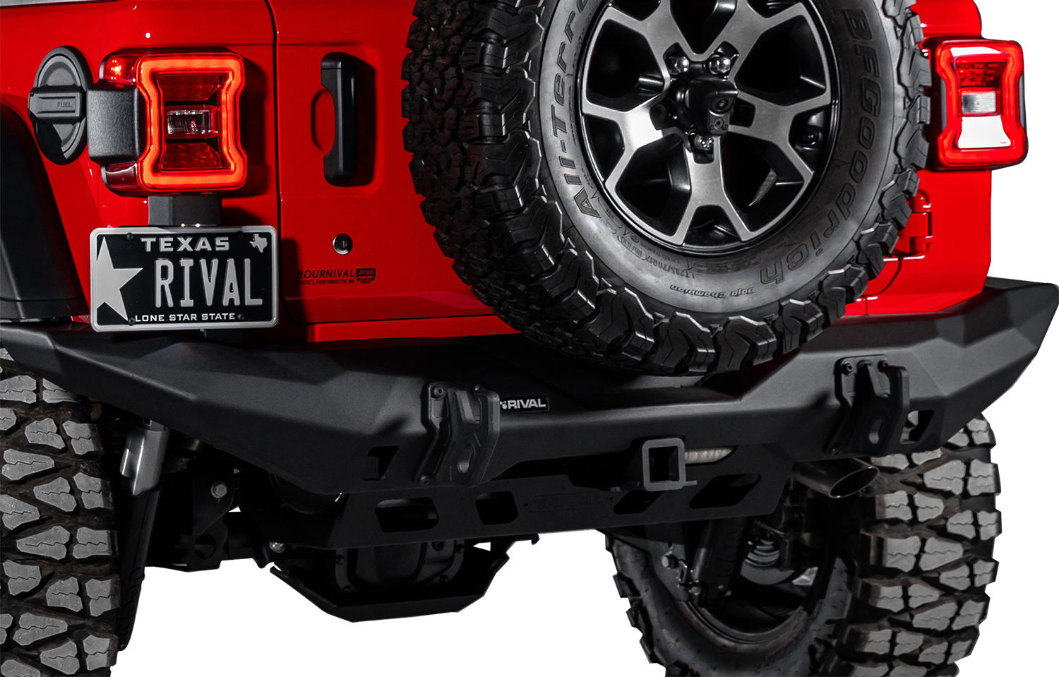 RIVAL Aluminum Front Fender Flares Jeep Wrangler JL