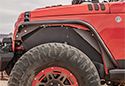 Image is representative of Rugged Ridge Steel Tube Fenders.<br/>Due to variations in monitor settings and differences in vehicle models, your specific part number (11615.72) may vary.