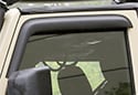 Rugged Ridge Tape-On Window Vent Visors