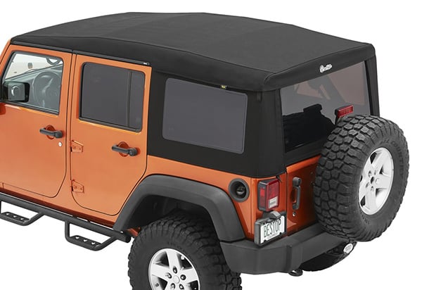 2018-2023 Jeep Wrangler Bestop Supertop Ultra Soft Top - Bestop 54725-17