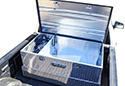 Image is representative of Dee Zee Aluminum Transfer Tank.<br/>Due to variations in monitor settings and differences in vehicle models, your specific part number (DZ92740) may vary.