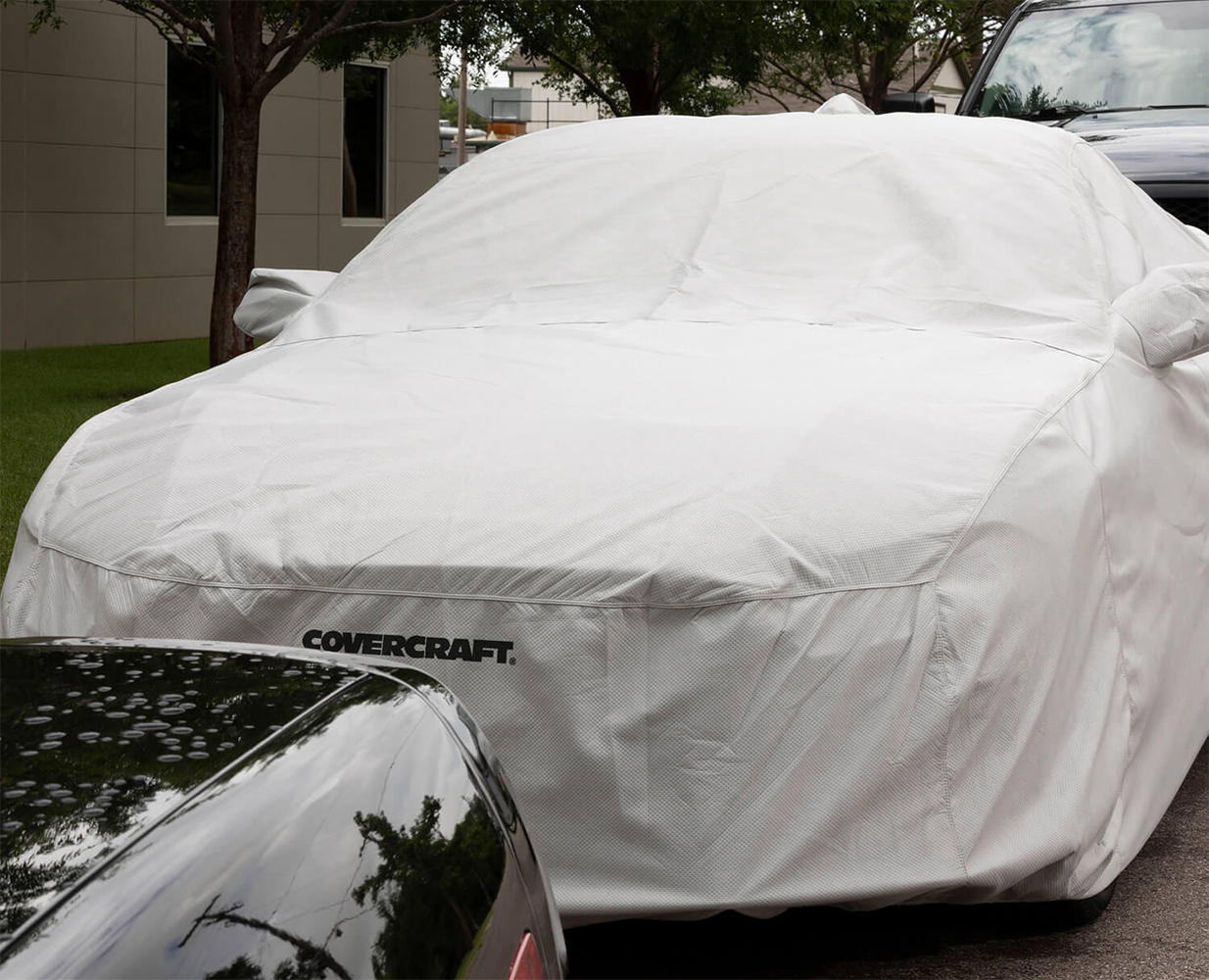 Covercraft Custom Fit Car Cover for Subaru Legacy Noah Series Fabric, Gray - 4