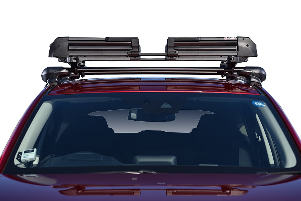 Roof rack ski box deals