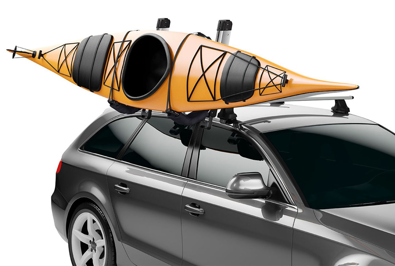 Kayak roof rack top for ford fusion