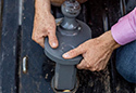 Image is representative of B&W Turnoverball Gooseneck Extender Ball.<br/>Due to variations in monitor settings and differences in vehicle models, your specific part number (GNXA4685) may vary.