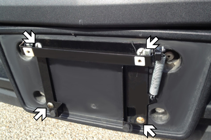 Blue Ox SpringLoaded License Plate Bracket Read Reviews & FREE SHIPPING!