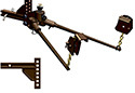 Image is representative of Blue Ox TrackPro Weight Distribution Hitch.<br/>Due to variations in monitor settings and differences in vehicle models, your specific part number (BXW1051) may vary.