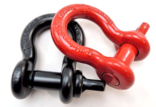 Factor 55 Crosby D-Ring Shackles