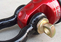 Image is representative of Factor 55 ProLink Winch Shackle Mount.<br/>Due to variations in monitor settings and differences in vehicle models, your specific part number (00015-06) may vary.