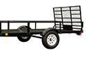 DK2 Open Rail Utility Trailer