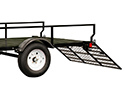 DK2 Open Rail Utility Trailer