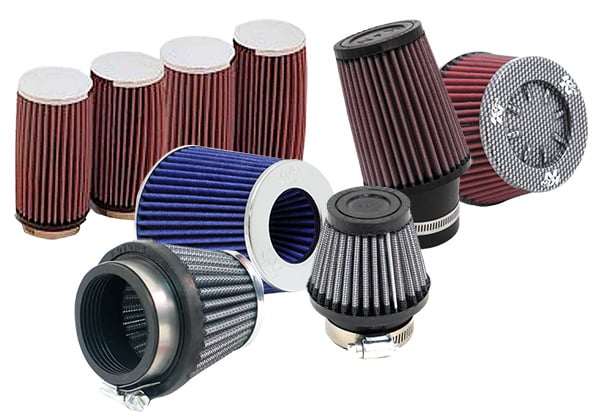 K&N Universal Clamp-On Air Filter