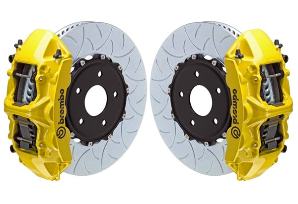 Brembo Gran Turismo Slotted Brake Kit with BM Calipers