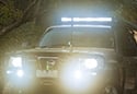 Image is representative of STEDI ST4K Double Row LED Light Bar.<br/>Due to variations in monitor settings and differences in vehicle models, your specific part number (LEDST4K-42-80L) may vary.