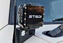Image is representative of STEDI Black Edition LED Light Cube.<br/>Due to variations in monitor settings and differences in vehicle models, your specific part number (LEDWORK-C4-FLOOD) may vary.