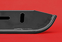 Image is representative of STEDI License Plate LED Light Mounting Bracket.<br/>Due to variations in monitor settings and differences in vehicle models, your specific part number (BRKNMPL-BLK-1) may vary.