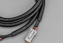 Image is representative of STEDI Wiring Harness Splitter.<br/>Due to variations in monitor settings and differences in vehicle models, your specific part number (WIR2TO1-DT) may vary.