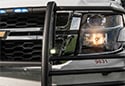 Image is representative of Go Rhino Public Safety Division LR Series Push Bumper.<br/>Due to variations in monitor settings and differences in vehicle models, your specific part number (5168A-2L51) may vary.