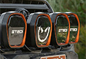 Image is representative of STEDI Type-X LED EVO Driving Light Cover.<br/>Due to variations in monitor settings and differences in vehicle models, your specific part number (ST-12-EVO-902) may vary.