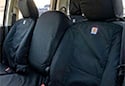 Image is representative of Carhartt Super Dux SeatSaver Custom Seat Covers.<br/>Due to variations in monitor settings and differences in vehicle models, your specific part number (SSC7394COBK) may vary.
