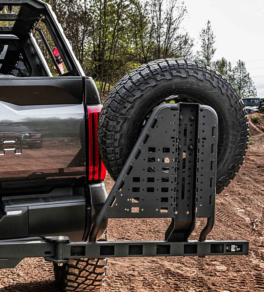 RealTruck Go Rhino Swing-A-Way Tire Carrier - Read Reviews & SPEEDY ...