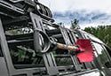 Image is representative of RealTruck Go Rhino Ascend Rack.<br/>Due to variations in monitor settings and differences in vehicle models, your specific part number (RT298506) may vary.
