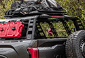Image is representative of RealTruck Go Rhino Ascend Rack.<br/>Due to variations in monitor settings and differences in vehicle models, your specific part number (RT298506) may vary.