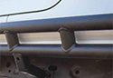 Image is representative of Fishbone Offroad Rocker Guards.<br/>Due to variations in monitor settings and differences in vehicle models, your specific part number (FB21097) may vary.
