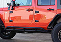 Image is representative of Fishbone Offroad Rocker Guards.<br/>Due to variations in monitor settings and differences in vehicle models, your specific part number (FB21097) may vary.