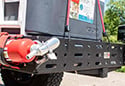 Image is representative of Fishbone Offroad Hitch Cargo Basket.<br/>Due to variations in monitor settings and differences in vehicle models, your specific part number (FB21300) may vary.