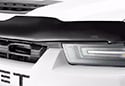 Image is representative of Husky Liners Hood Shield.<br/>Due to variations in monitor settings and differences in vehicle models, your specific part number (2810172) may vary.