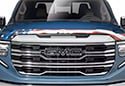 Image is representative of Husky Liners American Flag Hood Protector.<br/>Due to variations in monitor settings and differences in vehicle models, your specific part number (2818033) may vary.