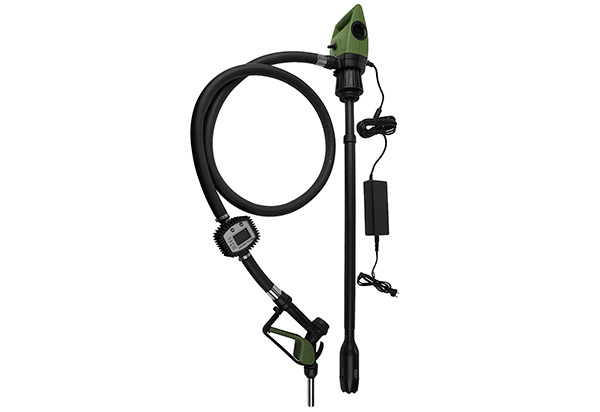 Tera Pump Telescopic Electric Drum Pump with Digital Flow Meter