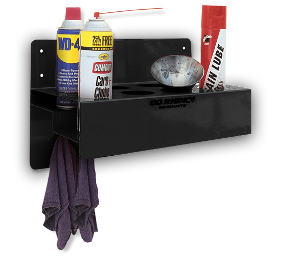 Aerosol Can Shelf, Go Rhino 2 Row Aerosol Can Holder