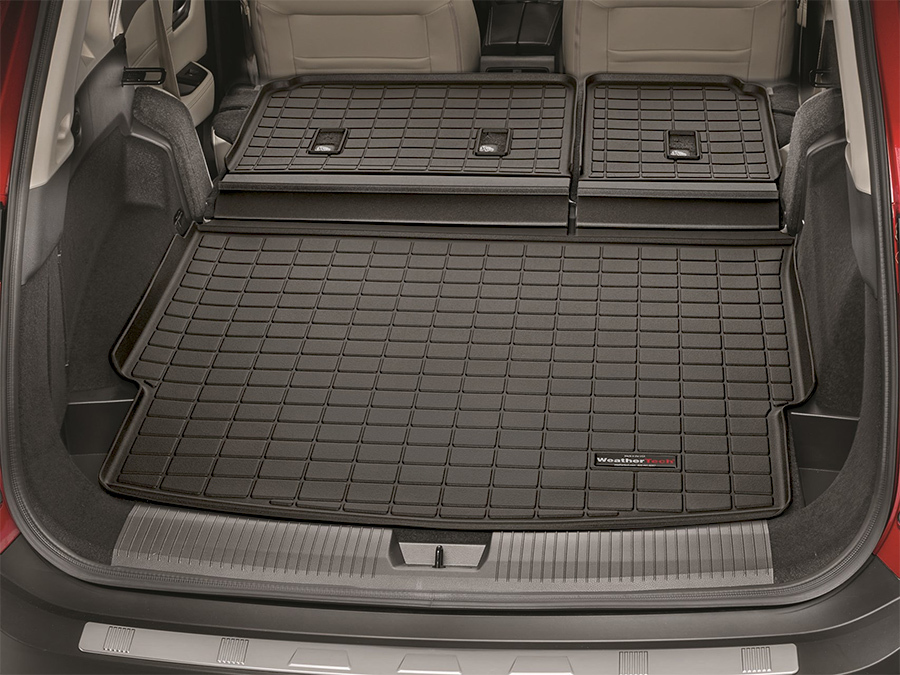 thumbnail image 2 of WeatherTech Cargo Trunk Liner With Bumper Protector Compatible With Edge Mkx Behind 2nd Row Seating With Bumper Protector Grey 2 of 13