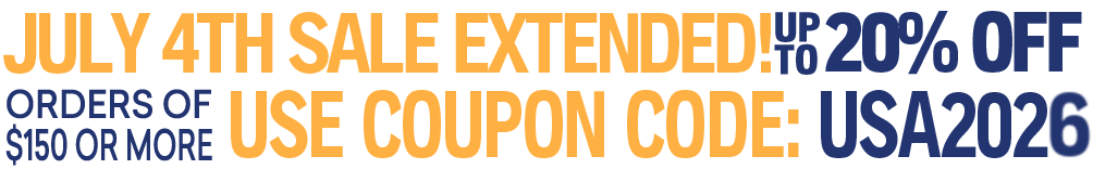 Independence Day Savings Extended!