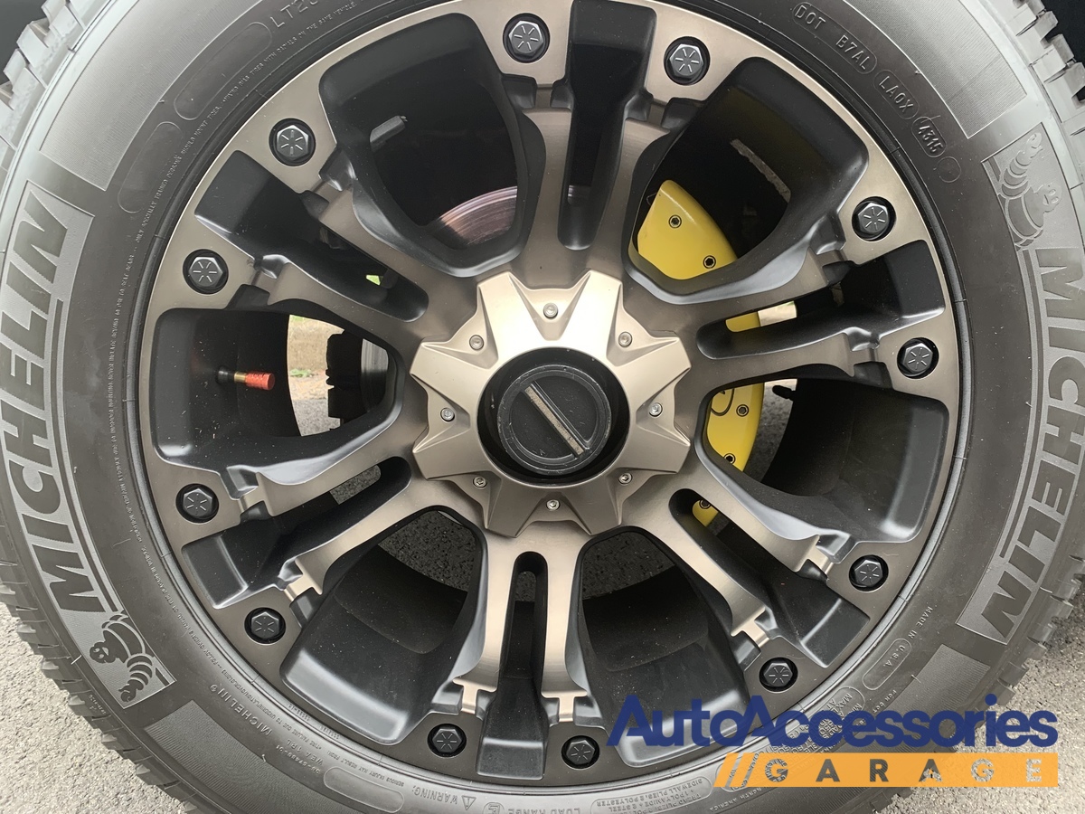 MGP Caliper Covers Disc Brake Caliper Cover 14034SCLCRD CSW