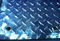 Intro-Tech Diamond Plate Floor Mats