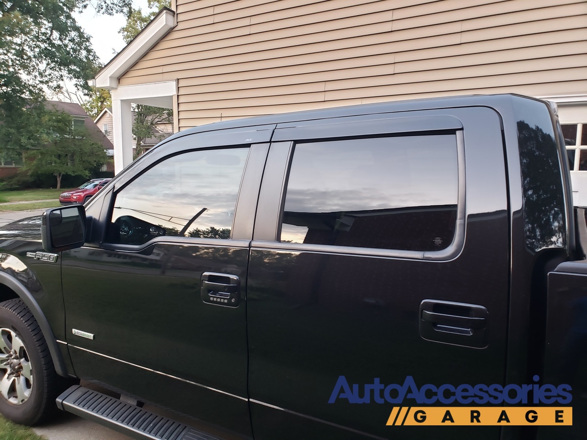 20092014 Ford F150 AutoVentshade Seamless Window Deflectors AVS 894011