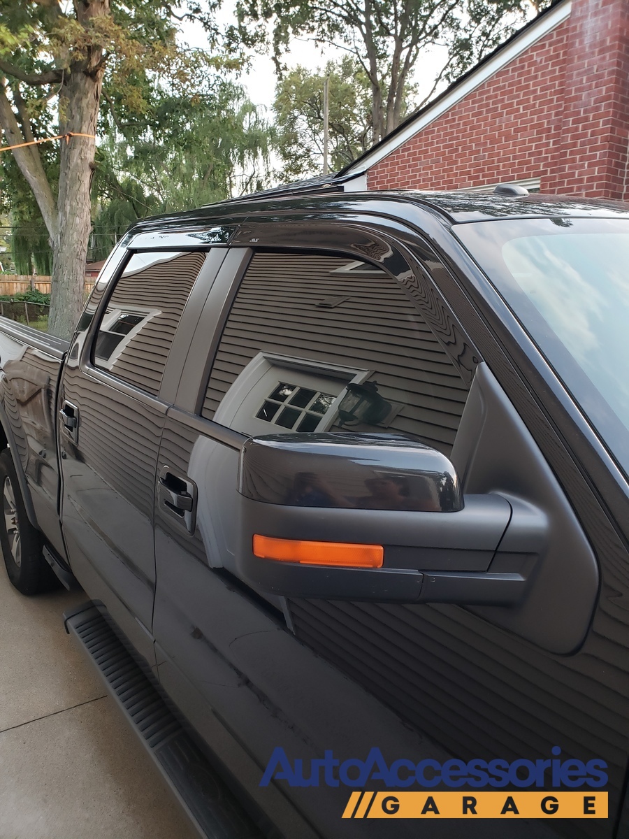 20092014 Ford F150 AutoVentshade Seamless Window Deflectors AVS 894011