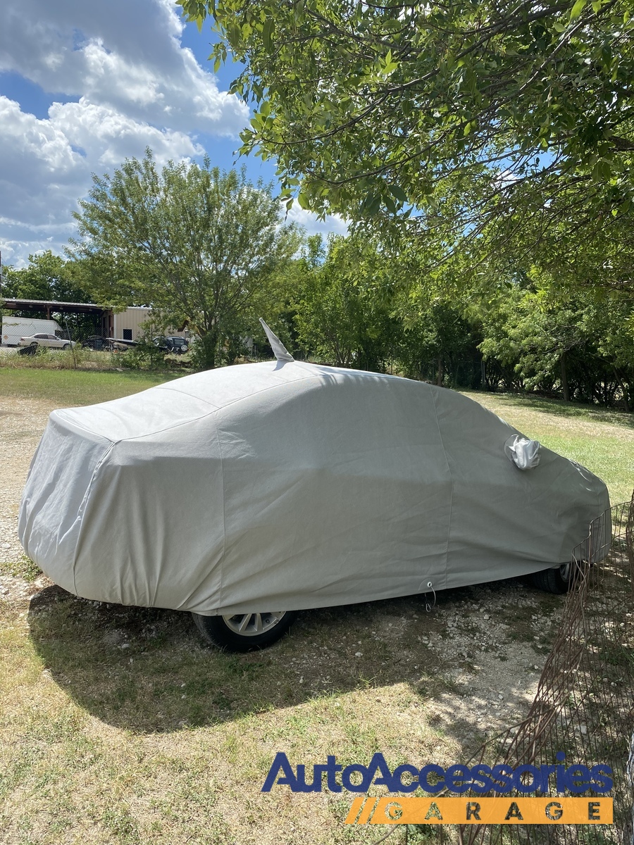 Covercraft Custom Fit Car Cover for Nissan Frontier Noah Series Fabric, Gray - 2