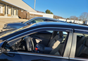 WELLVisors Tape-On Window Deflectors