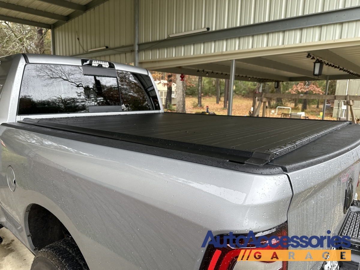 Trident FastTrack Retractable Tonneau Cover Retracting Truck Bed