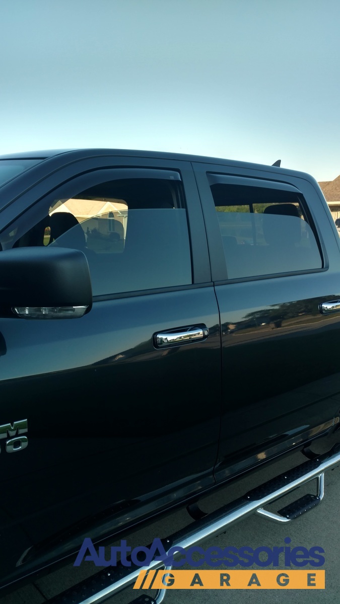 Chrome rain guards for dodge ram 1500 deals