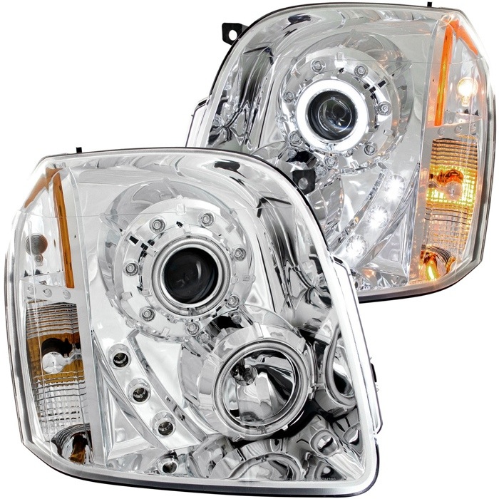 Projector Headlights with CCFL Halos - Anzo 111147