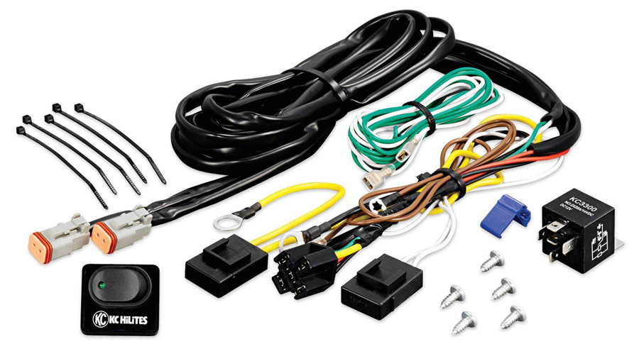KC 6315 Single Light Wiring Kit - AutoAccessoriesGarage.com kc daylighter wiring harness 